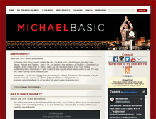 Tablet Screenshot of djmichaelbasic.com